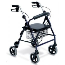 Rollator 4 ruote alluminio ALU