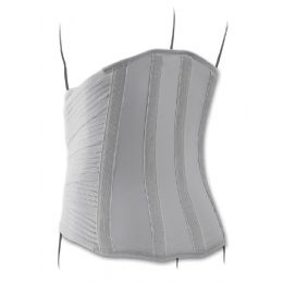 Corsetto muscolo-scheletrico lombodorsale con fibra di carbonio TO1107 - AGILOMB
