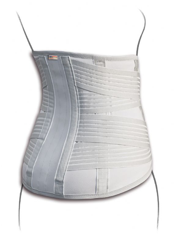 Corsetto muscolo-scheletrico lombare con fibra di carbonio TO1104 - AGILOMB